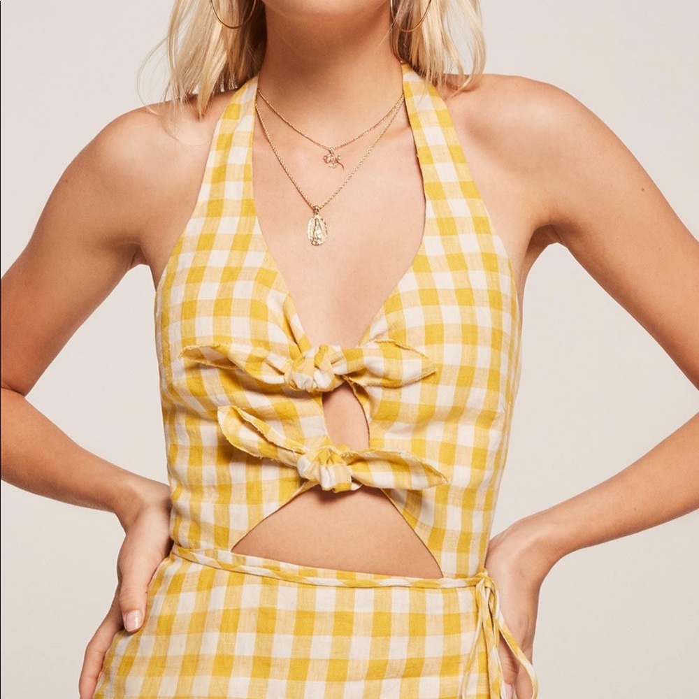 Reformation amalfi dress